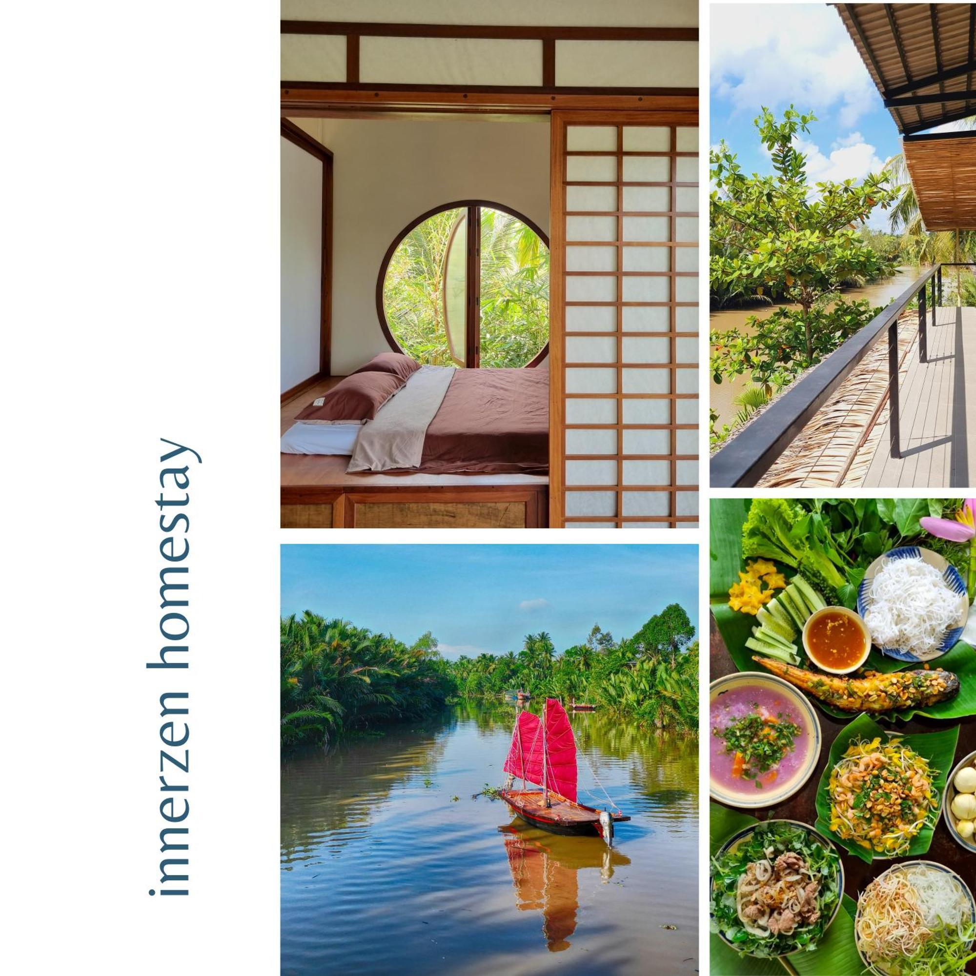 Innerzen Riverside Homestay Ben Tre - Japanese Style ภายนอก รูปภาพ