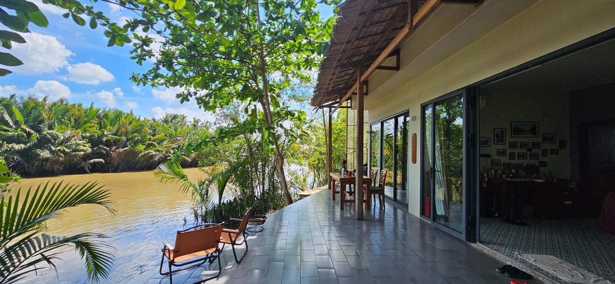 Innerzen Riverside Homestay Ben Tre - Japanese Style ภายนอก รูปภาพ