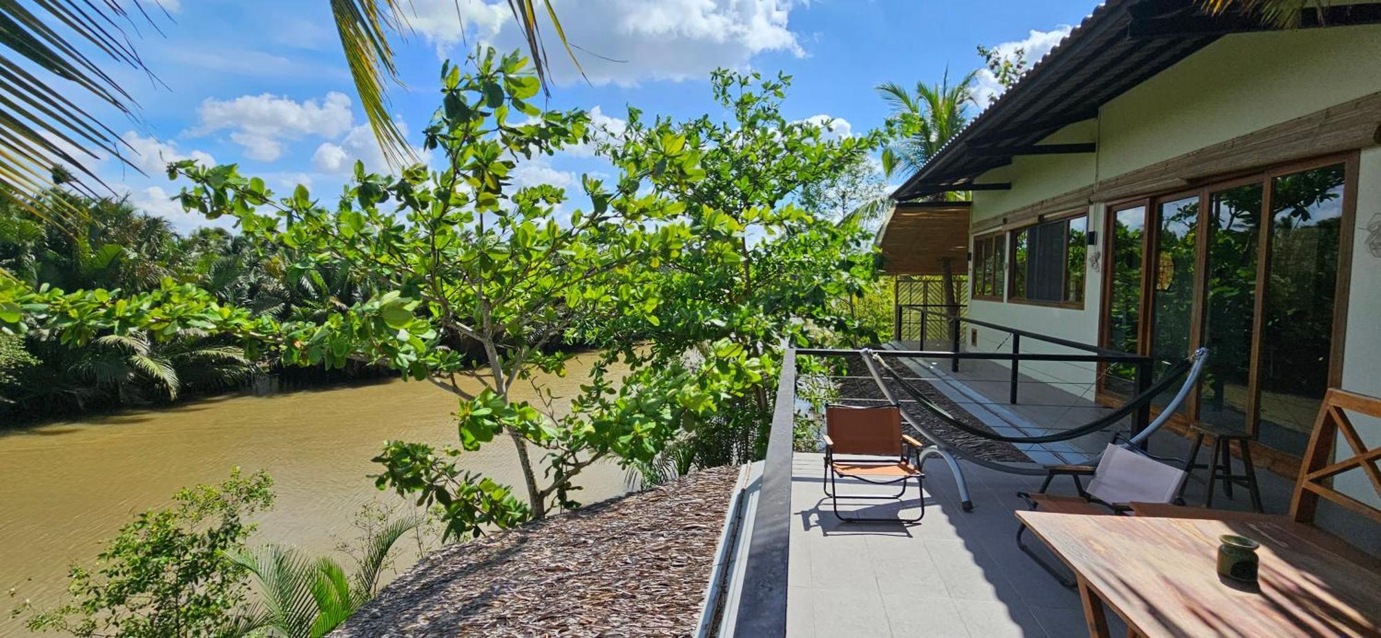 Innerzen Riverside Homestay Ben Tre - Japanese Style ภายนอก รูปภาพ